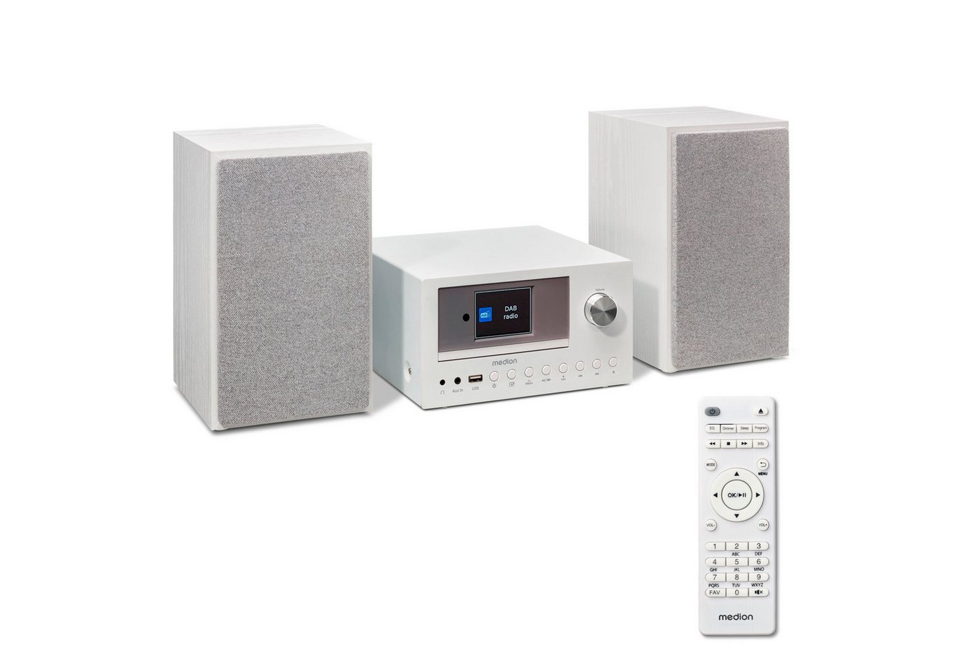 Medion® Audio-System Internet/DAB+ Micro-Audio-System MEDION® LIFE® P85003 (MD85008) (15 W) von Medion®