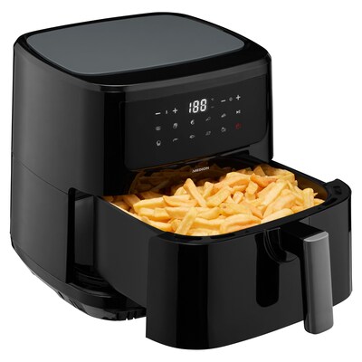 Medion MD 11750 Life P10 XL Duo-Heißluftfritteuse 6,8 l, schwarz Medion MD 11750 Life P10 XL Duo-Heißluftfritteuse 6,8 l, schwarz von Medion