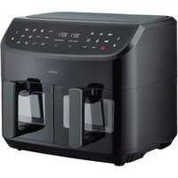 Medion MD 11760 Life P20 XXL Twin Doppelzonen-Heißluftfritteuse 8,7 l, schwarz Medion MD 11760 Life P20 XXL Twin Doppelzonen-Heißluftfritteuse 8,7 l, schwarz von Medion