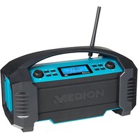 Medion MD 43320 DAB+ Baustellen-Radio blau / schwarz Medion MD 43320 DAB+ Baustellen-Radio blau / schwarz von Medion