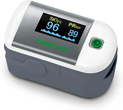 MEDISANA Pulsoximeter Oximeter PM A10 Blutsauerstoffsättigung (SpO2%) Herzfrequenz (Pulsfrequenz) von Medisana