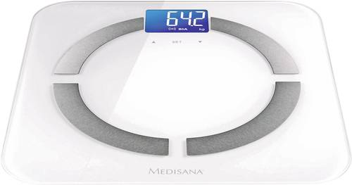 Medisana BS 430 connect Körperanalysewaage Wägebereich (max.)=180kg Weiß von Medisana