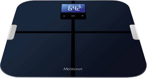 Medisana BS 440 connect Körperanalysewaage Wägebereich (max.)=180kg Schwarz ITO-Sensoren von Medisana