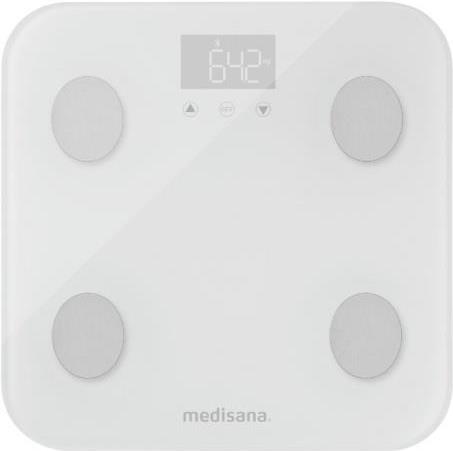 Medisana BS 600 WiFi Körperanalysewaage Wägebereich (max.)=150 kg Weiß Mit Bluetooth (40501) von Medisana