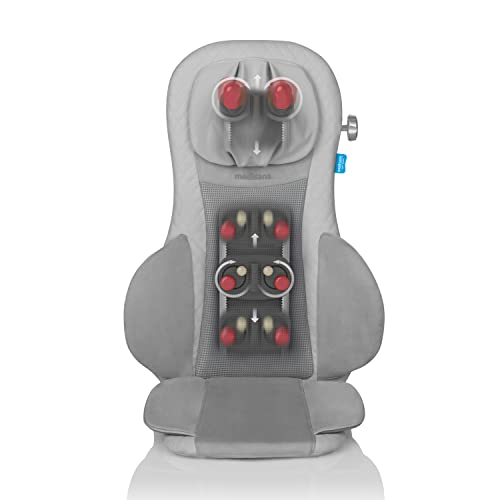 medisana MCG 820 Gel-Shiatsu-Massagesitzauflage, Massagegerät mit Wärmefunktion, 3 Intensitätsstufen, 4 rotierende Gel-Massageköpfe, Pflegeleicht, Massagesitzauflage für Nacken und Rückenmassage, Grau medisana MCG 820 Gel-Shiatsu-Massagesitzauflage, Massagegerät mit Wärmefunktion, 3 Intensitätsstufen, 4 rotierende Gel-Massageköpfe, Pflegeleicht, Massagesitzauflage für Nacken und Rückenmassage, Grau von Medisana