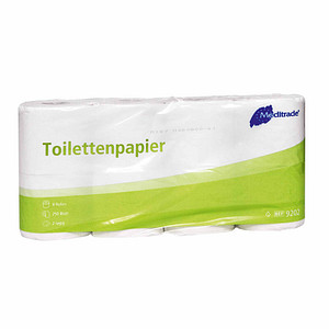 Meditrade® Toilettenpapier 2-lagig, 8 Rollen von Meditrade®