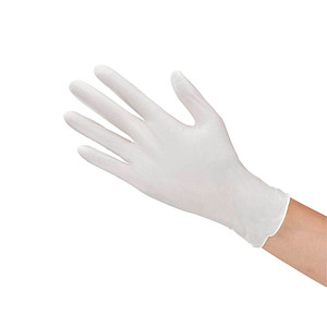 Meditrade® unisex Einmalhandschuhe Nitril® 3000 weiß Größe M 100 St. von Meditrade®