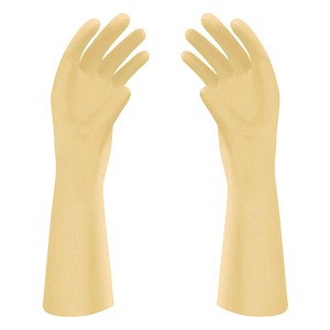 Meditrade® unisex OP-Handschuhe Gentle Skin® Isopretex® beige Größe 8,5, 50 Paar von Meditrade®