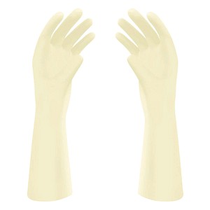 Meditrade® unisex OP-Handschuhe Reference® beige Größe 8,5, 50 Paar von Meditrade®