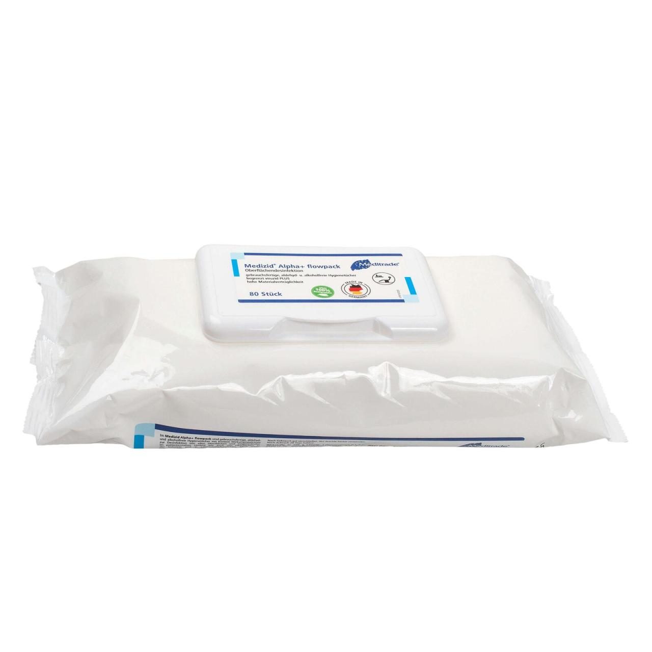 Meditrade® Desinfektionstücher Medizid® Alpha+ 1-lagig von Meditrade®
