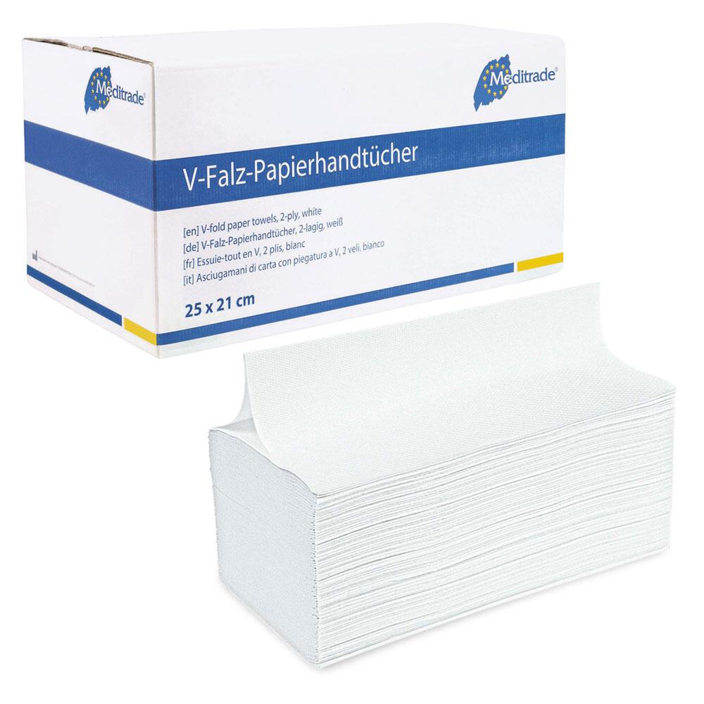 Meditrade® Papierhandtücher 2-lagig von Meditrade®