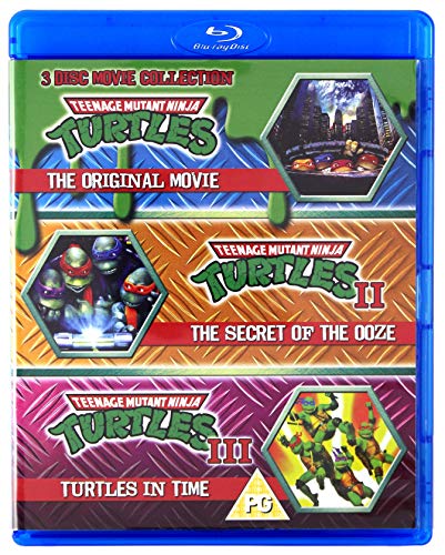 Teenage Mutant Ninja Turtles - The Movie Collection - 3 Disc Set (Teenage Mutant Ninja Turtles/Secret Of The Ooze/Turtles In Time) (Blu-ray) von Mediumrare