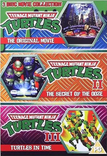 Teenage Mutant Ninja Turtles - The Movie Collection: 3DVD Set (Teenage Mutant Ninja Turtles/Secret Of The Ooze/Turtles In Time) von Mediumrare