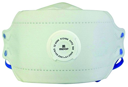 Medop 912466 P2 Filter mit Ventil faltbar zusammenklappbar, Box mit 10 Stück Medop 912466 P2 Filter mit Ventil faltbar zusammenklappbar, Box mit 10 Stück von Medop