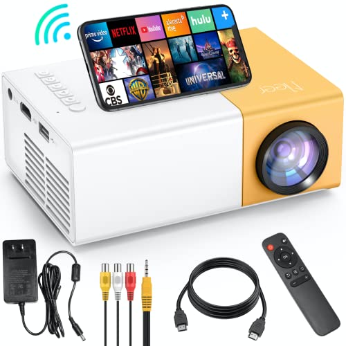 Meer 5G Wi-Fi Mini Projector,Portable Movie Projector,Smart Home Projector,Neat Projector for iOS,Android,Windows,PS5,Laptop,TV-Stick,kompatibel mit HDMI,USB,Audio,TF Card,AV and Remote Controller Meer 5G Wi-Fi Mini Projector,Portable Movie Projector,Smart Home Projector,Neat Projector for iOS,Android,Windows,PS5,Laptop,TV-Stick,kompatibel mit HDMI,USB,Audio,TF Card,AV and Remote Controller von Meer