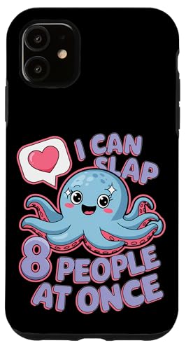 Lustiger Oktopus Witz Humor Hülle für iPhone 11 Lustiger Oktopus Witz Humor Hülle für iPhone 11 von Meeres-leben Enthusiast Geschenk für Frauen
