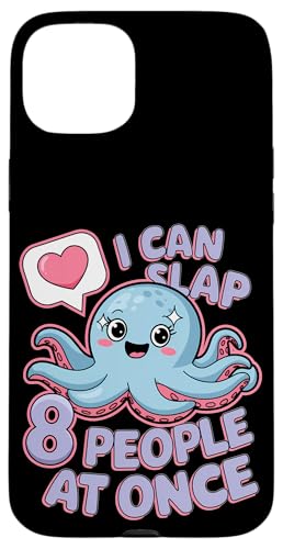 Lustiger Oktopus Witz Humor Hülle für iPhone 15 Plus Lustiger Oktopus Witz Humor Hülle für iPhone 15 Plus von Meeres-leben Enthusiast Geschenk für Frauen
