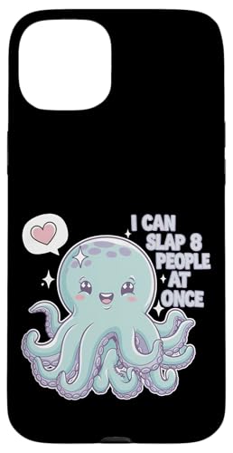 Lustiger Oktopus Witz Humor Hülle für iPhone 15 Plus Lustiger Oktopus Witz Humor Hülle für iPhone 15 Plus von Meeres-leben Enthusiast Geschenk für Frauen