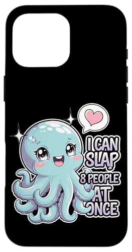 Lustiger Oktopus Witz Humor Hülle für iPhone 16 Pro Max Lustiger Oktopus Witz Humor Hülle für iPhone 16 Pro Max von Meeres-leben Enthusiast Geschenk für Frauen