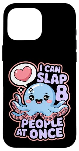 Lustiger Oktopus Witz Humor Hülle für iPhone 16 Pro Max Lustiger Oktopus Witz Humor Hülle für iPhone 16 Pro Max von Meeres-leben Enthusiast Geschenk für Frauen