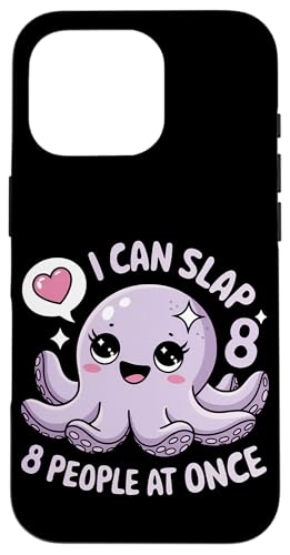 Lustiger Oktopus Witz Humor Hülle für iPhone 16 Pro Lustiger Oktopus Witz Humor Hülle für iPhone 16 Pro von Meeres-leben Enthusiast Geschenk für Frauen
