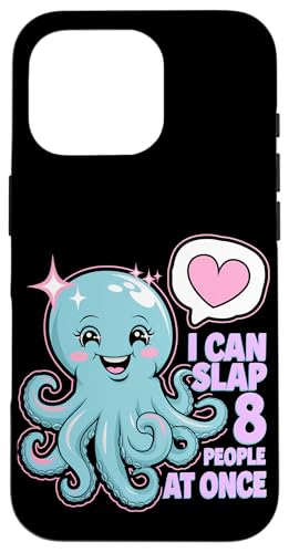 Lustiger Oktopus Witz Humor Hülle für iPhone 16 Pro Lustiger Oktopus Witz Humor Hülle für iPhone 16 Pro von Meeres-leben Enthusiast Geschenk für Frauen