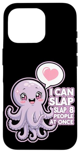Lustiger Oktopus Witz Humor Hülle für iPhone 16 Pro Lustiger Oktopus Witz Humor Hülle für iPhone 16 Pro von Meeres-leben Enthusiast Geschenk für Frauen