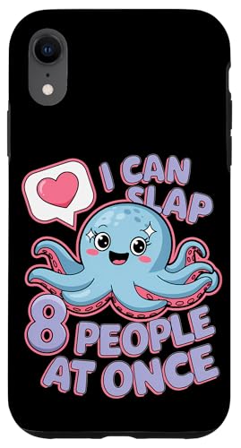 Lustiger Oktopus Witz Humor Hülle für iPhone XR Lustiger Oktopus Witz Humor Hülle für iPhone XR von Meeres-leben Enthusiast Geschenk für Frauen