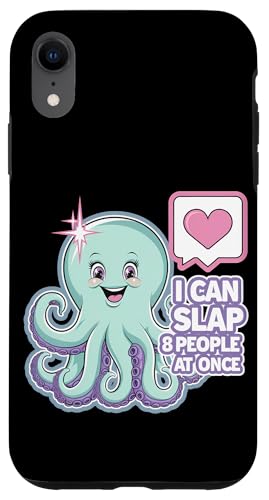 Lustiger Oktopus Witz Humor Hülle für iPhone XR Lustiger Oktopus Witz Humor Hülle für iPhone XR von Meeres-leben Enthusiast Geschenk für Frauen