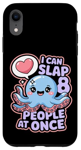 Lustiger Oktopus Witz Humor Hülle für iPhone XR Lustiger Oktopus Witz Humor Hülle für iPhone XR von Meeres-leben Enthusiast Geschenk für Frauen