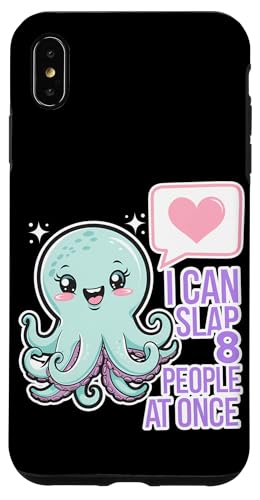 Lustiger Oktopus Witz Humor Hülle für iPhone XS Max Lustiger Oktopus Witz Humor Hülle für iPhone XS Max von Meeres-leben Enthusiast Geschenk für Frauen