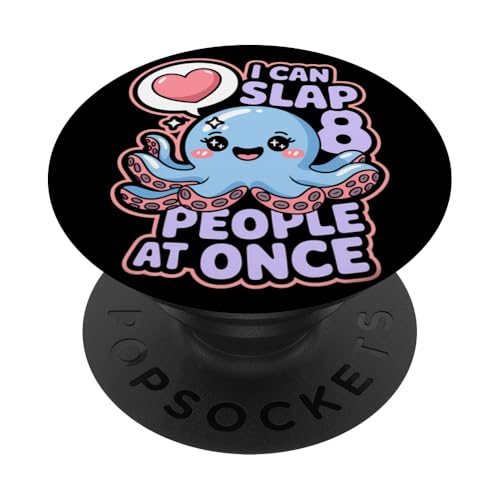 Lustiger Oktopus Witz Humor PopSockets Klebender PopGrip Lustiger Oktopus Witz Humor PopSockets Klebender PopGrip von Meeres-leben Enthusiast Geschenk für Frauen