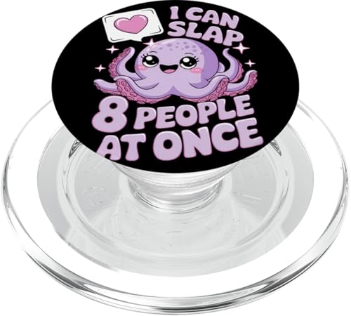 Lustiger Oktopus Witz Humor PopSockets PopGrip für MagSafe Lustiger Oktopus Witz Humor PopSockets PopGrip für MagSafe von Meeres-leben Enthusiast Geschenk für Frauen