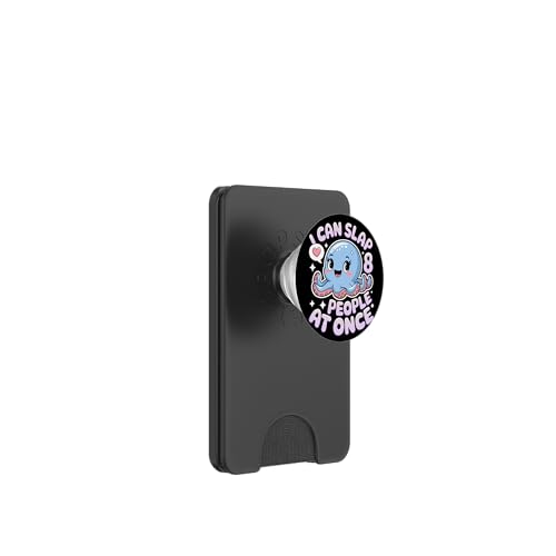 Lustiger Oktopus Witz Humor PopSockets PopWallet für MagSafe Lustiger Oktopus Witz Humor PopSockets PopWallet für MagSafe von Meeres-leben Enthusiast Geschenk für Frauen
