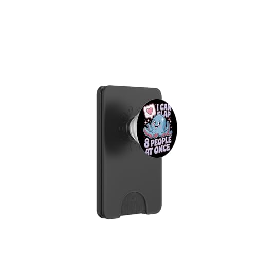 Lustiger Oktopus Witz Humor PopSockets PopWallet für MagSafe von Meeres-leben Enthusiast Geschenk für Frauen