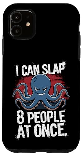 Lustiger Oktopus Witz Humor Hülle für iPhone 11 Lustiger Oktopus Witz Humor Hülle für iPhone 11 von Meeres-leben Enthusiast Geschenk für Männer Frauen