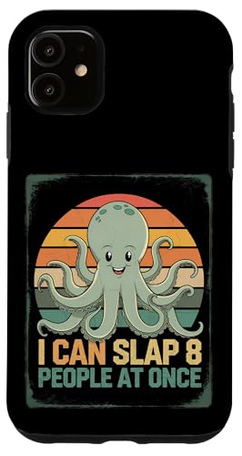 Lustiger Oktopus Witz Humor Hülle für iPhone 11 Lustiger Oktopus Witz Humor Hülle für iPhone 11 von Meeres-leben Enthusiast Geschenk für Männer Frauen