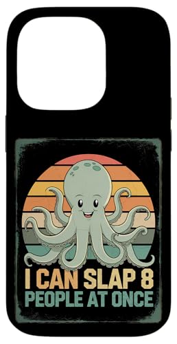 Lustiger Oktopus Witz Humor Hülle für iPhone 14 Pro Lustiger Oktopus Witz Humor Hülle für iPhone 14 Pro von Meeres-leben Enthusiast Geschenk für Männer Frauen
