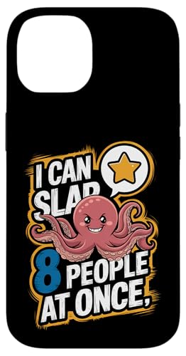 Lustiger Oktopus Witz Humor Hülle für iPhone 14 Lustiger Oktopus Witz Humor Hülle für iPhone 14 von Meeres-leben Enthusiast Geschenk für Männer Frauen