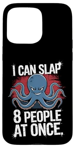 Lustiger Oktopus Witz Humor Hülle für iPhone 15 Pro Max Lustiger Oktopus Witz Humor Hülle für iPhone 15 Pro Max von Meeres-leben Enthusiast Geschenk für Männer Frauen