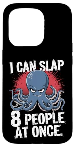 Lustiger Oktopus Witz Humor Hülle für iPhone 15 Pro Lustiger Oktopus Witz Humor Hülle für iPhone 15 Pro von Meeres-leben Enthusiast Geschenk für Männer Frauen