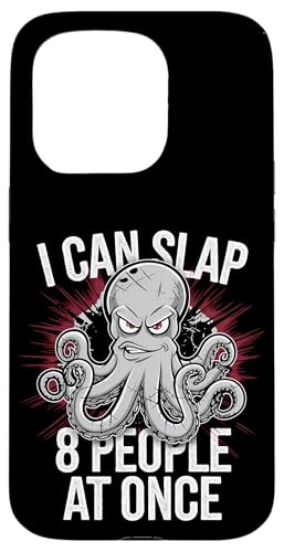 Lustiger Oktopus Witz Humor Hülle für iPhone 15 Pro Lustiger Oktopus Witz Humor Hülle für iPhone 15 Pro von Meeres-leben Enthusiast Geschenk für Männer Frauen