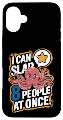 Lustiger Oktopus Witz Humor Hülle für iPhone 16 Plus Lustiger Oktopus Witz Humor Hülle für iPhone 16 Plus von Meeres-leben Enthusiast Geschenk für Männer Frauen
