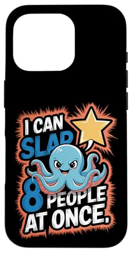 Lustiger Oktopus Witz Humor Hülle für iPhone 16 Pro Lustiger Oktopus Witz Humor Hülle für iPhone 16 Pro von Meeres-leben Enthusiast Geschenk für Männer Frauen