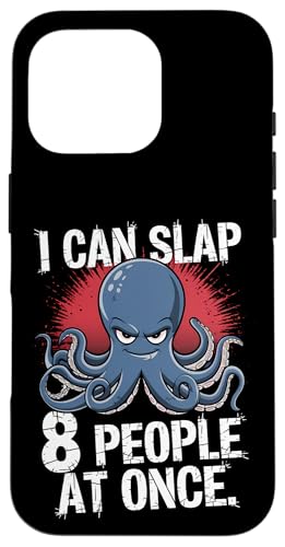 Lustiger Oktopus Witz Humor Hülle für iPhone 16 Pro Lustiger Oktopus Witz Humor Hülle für iPhone 16 Pro von Meeres-leben Enthusiast Geschenk für Männer Frauen