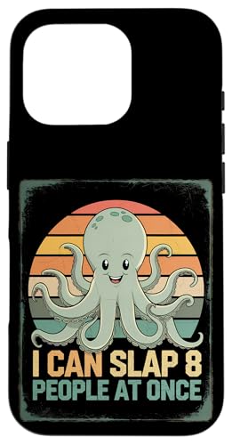 Lustiger Oktopus Witz Humor Hülle für iPhone 16 Pro Lustiger Oktopus Witz Humor Hülle für iPhone 16 Pro von Meeres-leben Enthusiast Geschenk für Männer Frauen