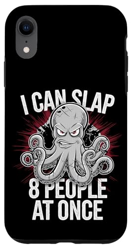 Lustiger Oktopus Witz Humor Hülle für iPhone XR Lustiger Oktopus Witz Humor Hülle für iPhone XR von Meeres-leben Enthusiast Geschenk für Männer Frauen