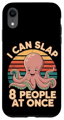 Lustiger Oktopus Witz Humor Hülle für iPhone XR Lustiger Oktopus Witz Humor Hülle für iPhone XR von Meeres-leben Enthusiast Geschenk für Männer Frauen