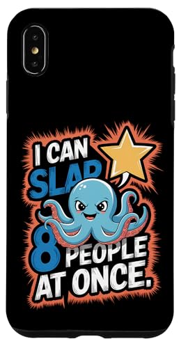Lustiger Oktopus Witz Humor Hülle für iPhone XS Max Lustiger Oktopus Witz Humor Hülle für iPhone XS Max von Meeres-leben Enthusiast Geschenk für Männer Frauen