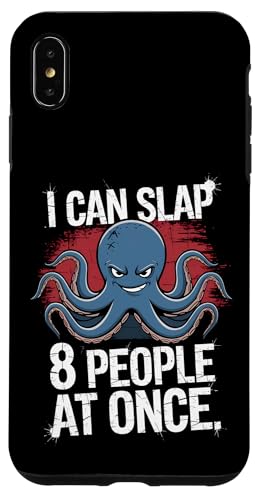 Lustiger Oktopus Witz Humor Hülle für iPhone XS Max Lustiger Oktopus Witz Humor Hülle für iPhone XS Max von Meeres-leben Enthusiast Geschenk für Männer Frauen